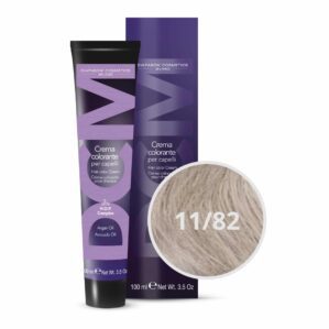 Vopsea profesionala permanenta cu amoniac, DCM COLOR, DIAPASON MILANO, 100ml - 11.82 - imagine 1