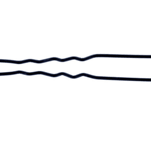 Ace de par profesionale negre, Ondulate, 6.4cm, Cutie 500gr - imagine 1