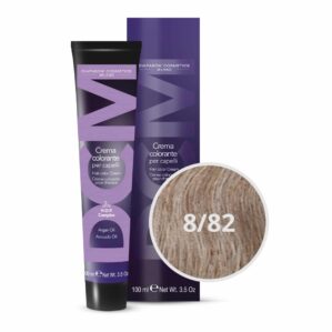 Vopsea profesionala permanenta cu amoniac, DCM COLOR, DIAPASON MILANO, 100ml - 8.82 - imagine 1