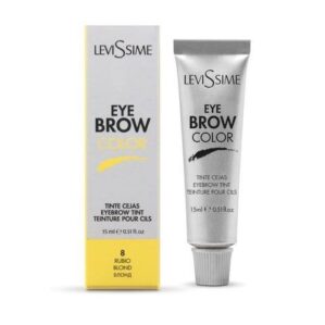 Vopsea pentru sprancene si gene, Eyebrow color, Blond 8, Levissime, 15ml