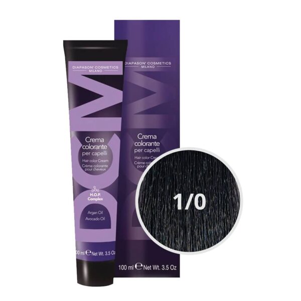 Vopsea profesională permanentă cu amoniac, DCM COLOR, DIAPASON MILANO, 100 ml