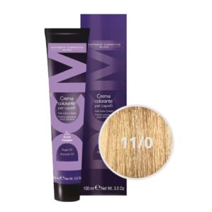 Vopsea profesionala permanenta cu amoniac, DCM COLOR, DIAPASON MILANO, 100ml - 11.0 - imagine 1
