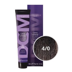 Vopsea profesionala permanenta cu amoniac, DCM COLOR, DIAPASON MILANO, 100ml - 4.0 - imagine 1